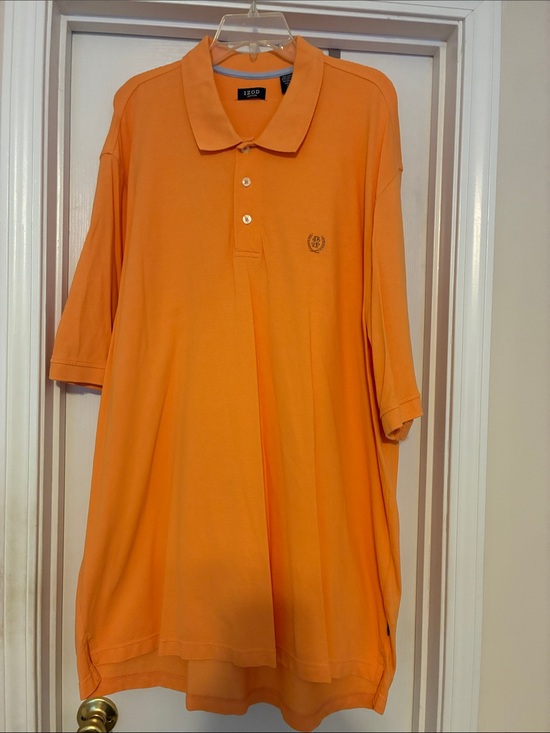 Izod Other - Men’s 2XLT Izod Bright Orange Short-Sleeve Polo‎